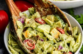 Cilantro Ranch Pasta Salad