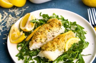 Straightforward Lemon Baked Cod