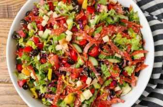Italian Chopped Salad – Barefeet within the Kitchen