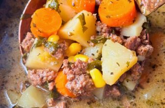 HAMBURGER POTATO SOUP – The Southern Woman Cooks