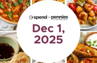 Weekly Meal Plan Dec 1, 2025