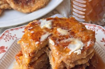 Do-it-yourself Apple Pancakes with Candy Apple Syrup (Straightforward Recipe)
